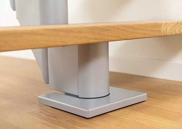 DOLLE Frankfurt - modulové schody 1/4 zatoč. do 301 cm, zábradlí STYLE 6