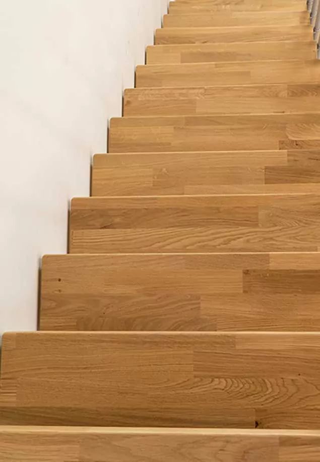 DOLLE Cork - modulové schody o 1/4 zatoč. až do 360cm, zábradlí CLASSIC III