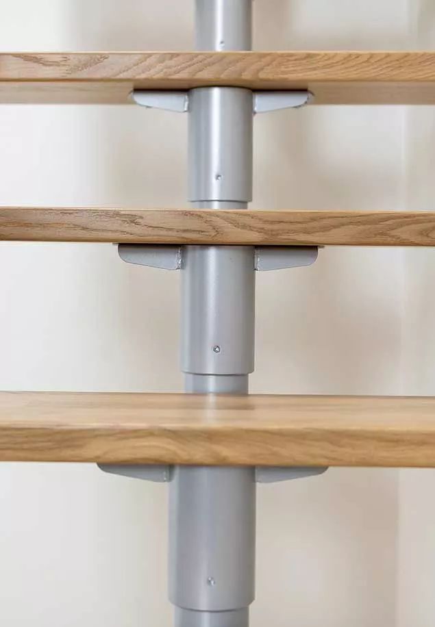 DOLLE Cork - modulové schody přímé až do 360cm, zábradlí STYLE 6