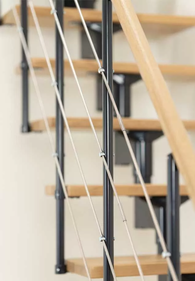 DOLLE Boston - zábradlí z druhé strany pro 11 nášlapů