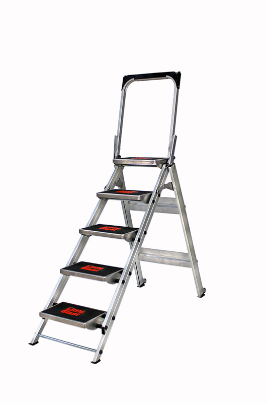 Schůdky hliníkové sklápěcí JUMBO Giant Step Ladder 5 nášlapů