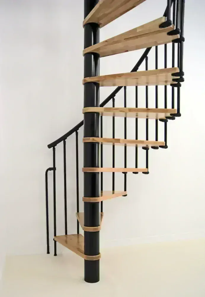 MINKA Berlin Smart Black - točité schody do 329 cm - Buk