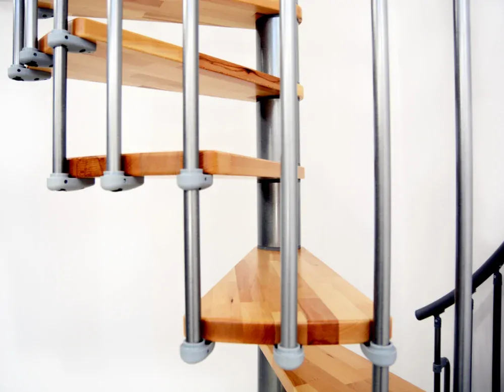 MINKA Berlin Grey Smart - točité schody do 329 cm - Buk