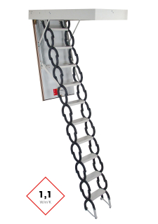 Půdní schody Minka Elegance do 300cm