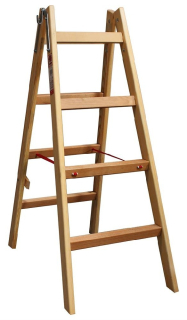 Štafle dřevěné JUMBO 2x4 stupně